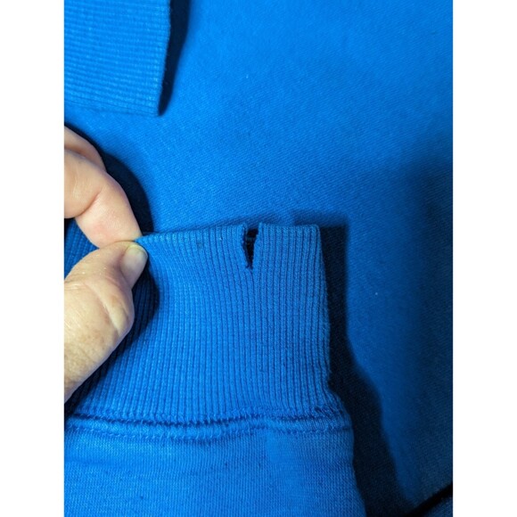 Champion Blue Hoodie Size Kids Medium - Picture 5 of 6